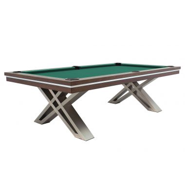 BILLARD DE TABLE PIERCE - BRUN - 8ft (2,5m)
