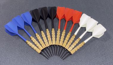 Lot de 12 fléchettes softtip