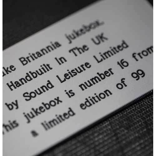 JUKEBOX BRITANNIA VINYLE 5