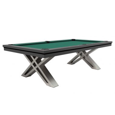 BILLARD DE TABLE PIERCE - GRIS SOMBRE - 8ft (2,5m)